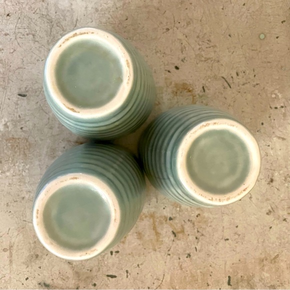 Vintage Chinese Celadon Tea Cups - Picture 8 of 11